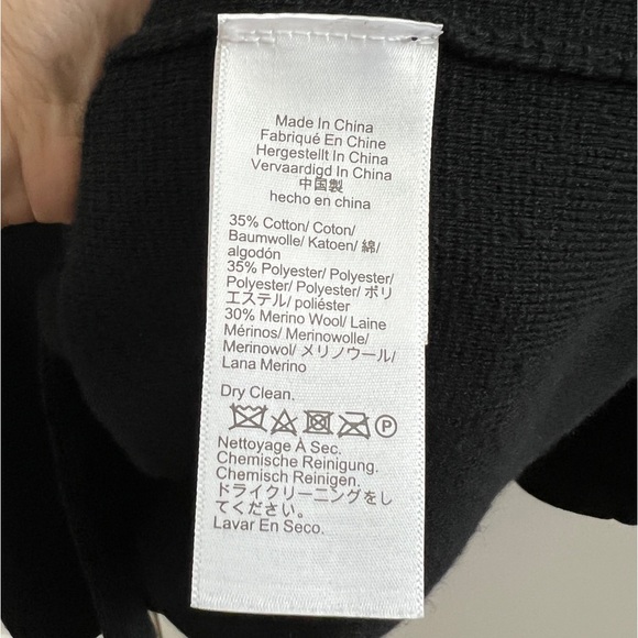 J.Crew Cecile relaxed sweater blazer. XS, Black - Picture 4 of 8